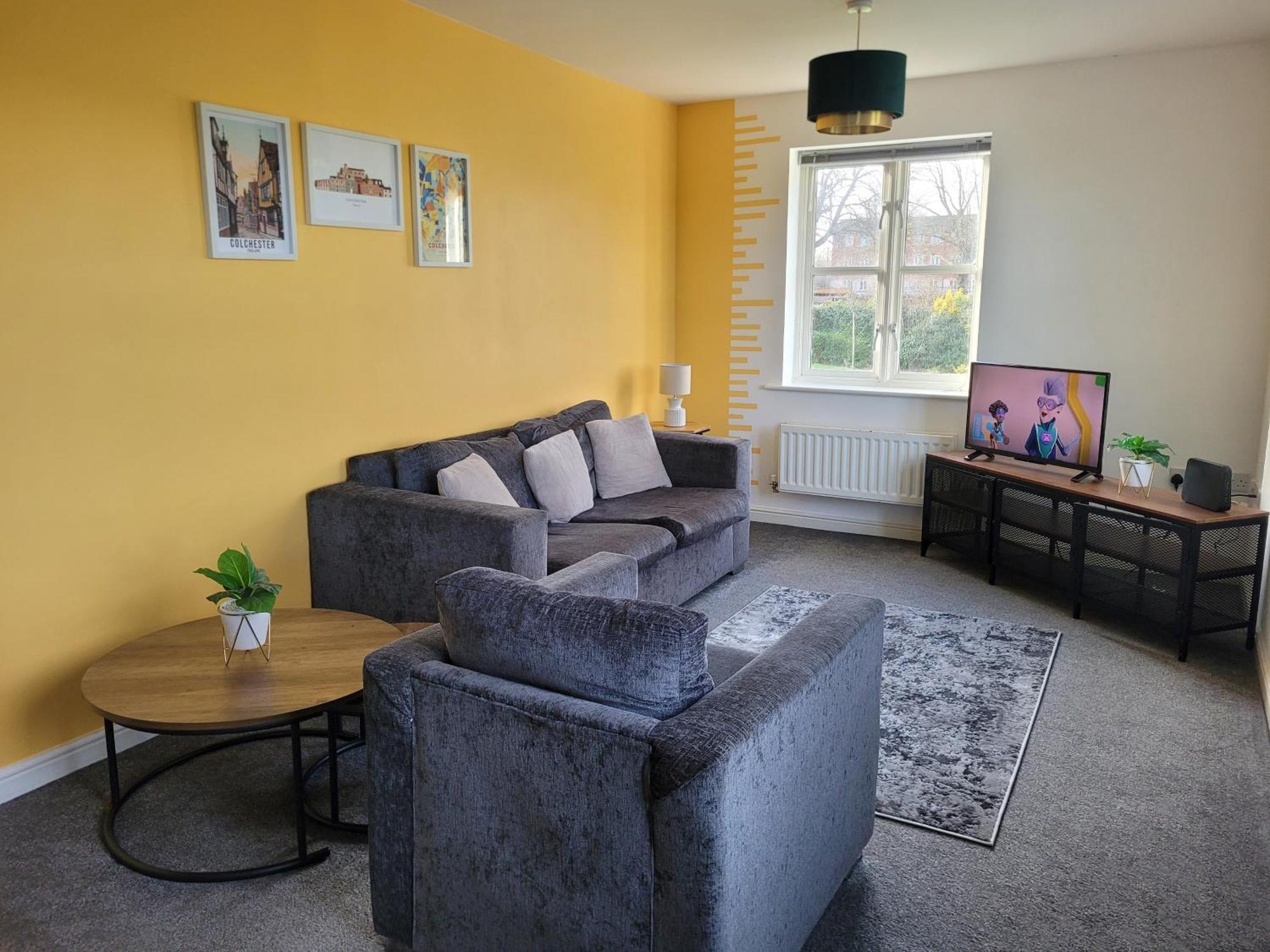 Catchpole Stays Abbey Field Apartment- A Lovely 2 Bed Apartment With Field Views Near Colchester Town Centre מראה חיצוני תמונה